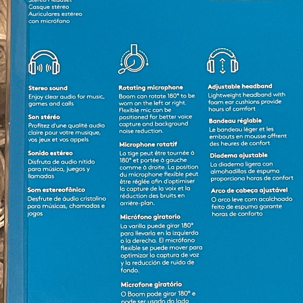 Logitech Stereo Headset - Picture 3 of 4